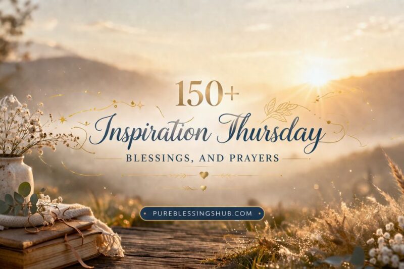 150+ Inspiration Thursday Blessings, and Prayers