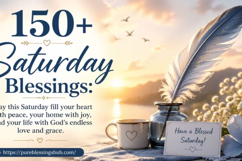 150+ Saturday Blessings Images and Quotes for a Joyful Weekend