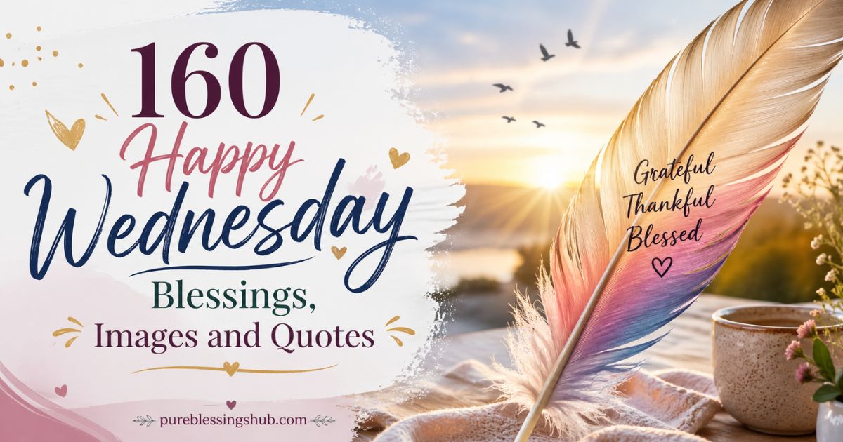 160 Happy Wednesday Blessings, Images and Quotes