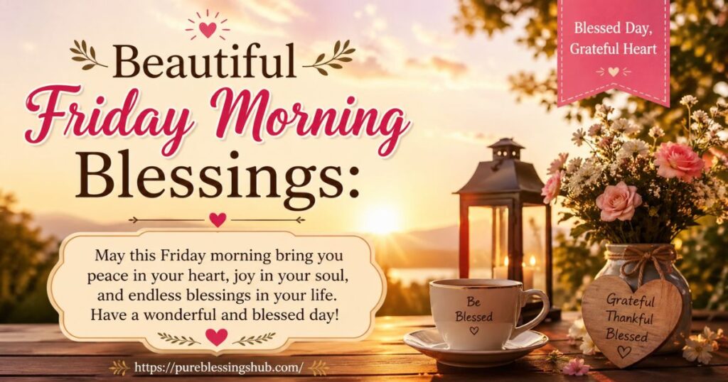 Beautiful Friday Morning Blessings