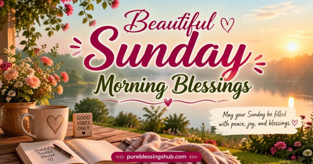 Beautiful Sunday Morning Blessings