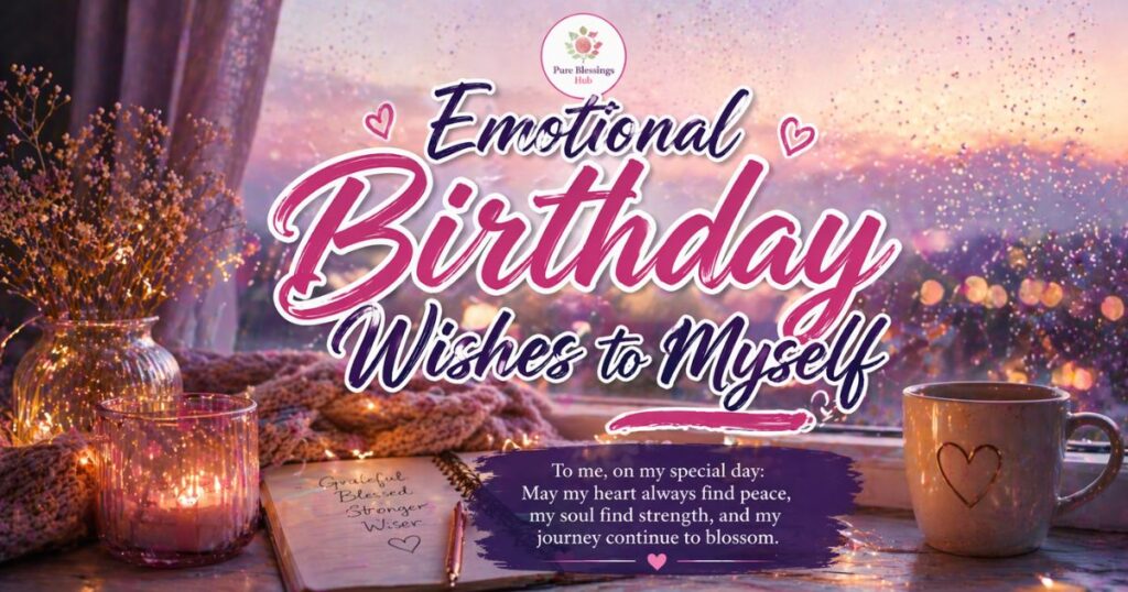Emotional Birthday Wishes to Myself