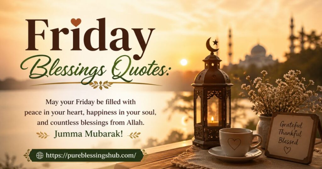 Friday Blessings Quotes