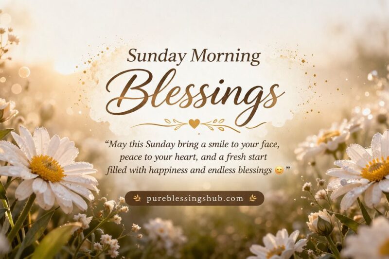 200+ Good Sunday Morning Blessings for a Peaceful Day