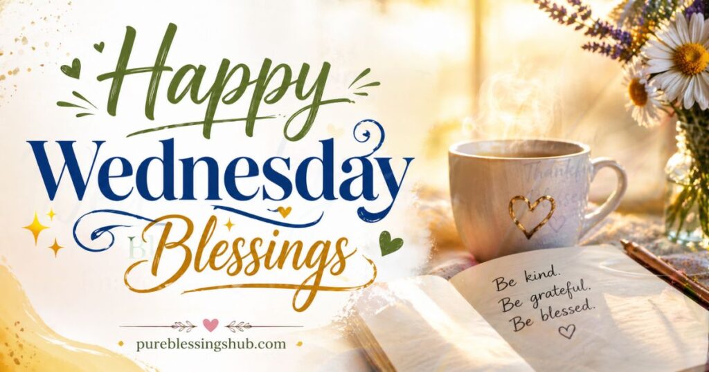 Happy Wednesday Blessings