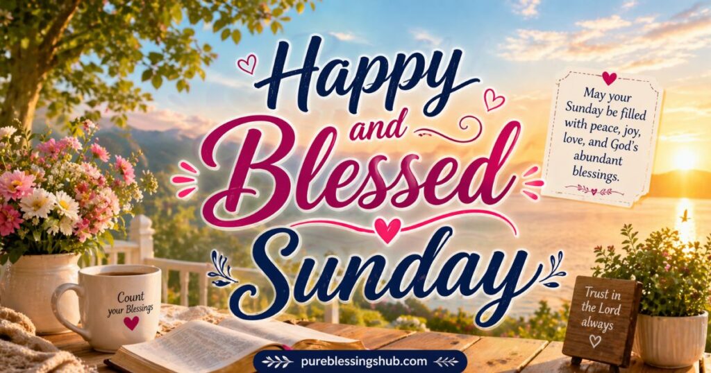 Happy and Blessed Sunday
