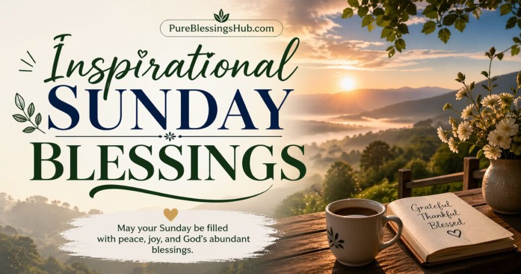 Inspirational Sunday Blessings