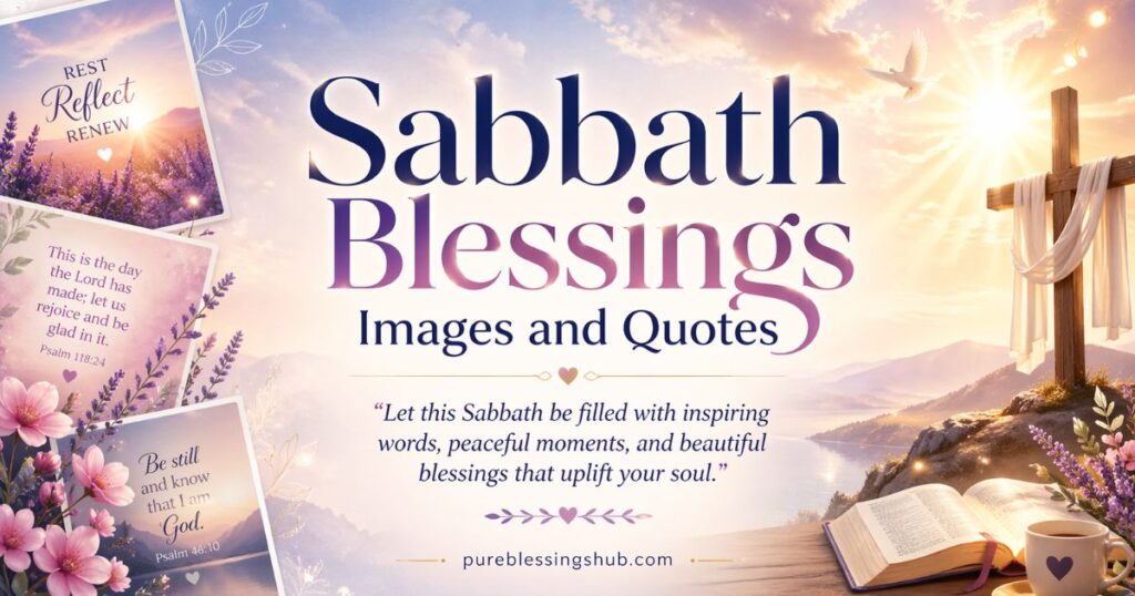 Sabbath Blessings Images and Quotes