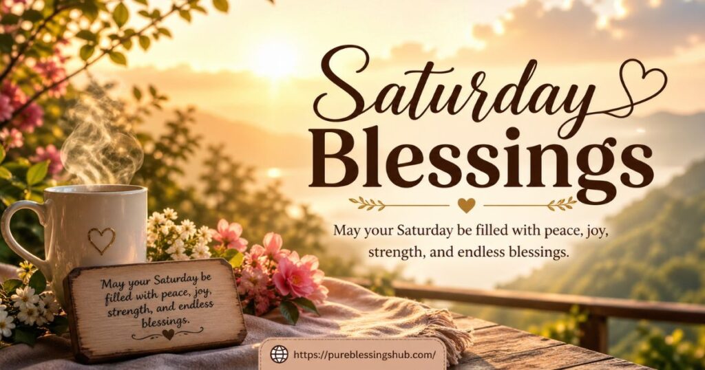 Saturday Blessings