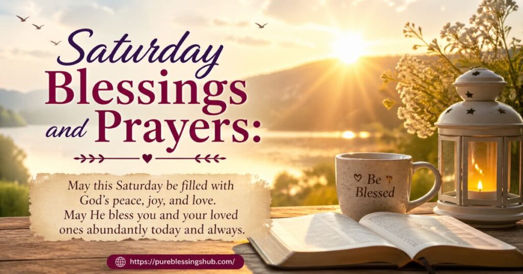 Saturday Blessings and Prayers
