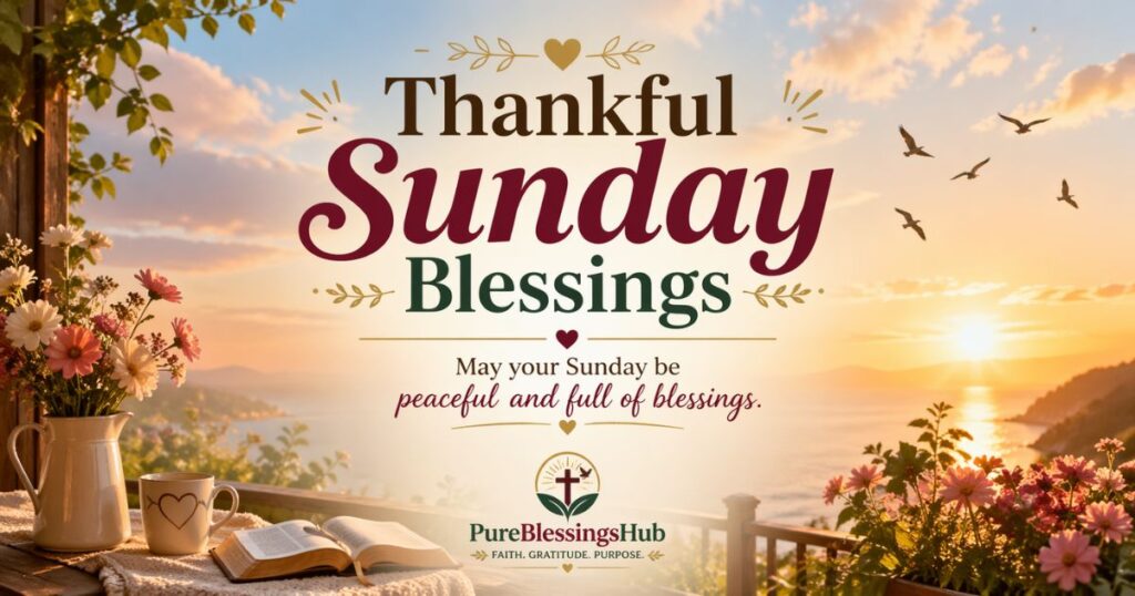 Thankful Sunday Blessings