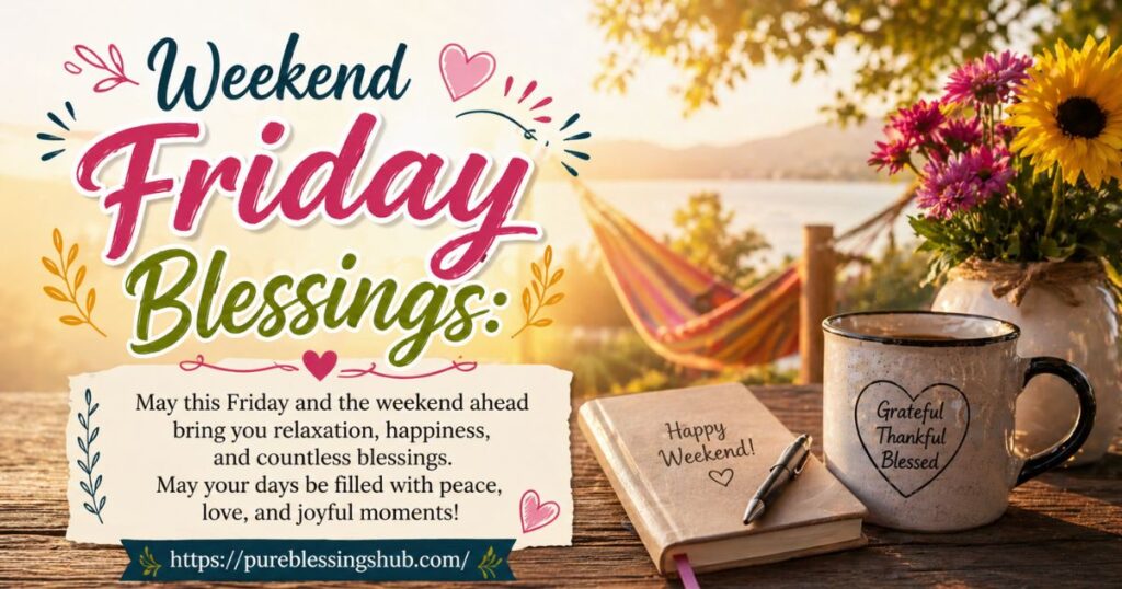 Weekend Friday Blessings