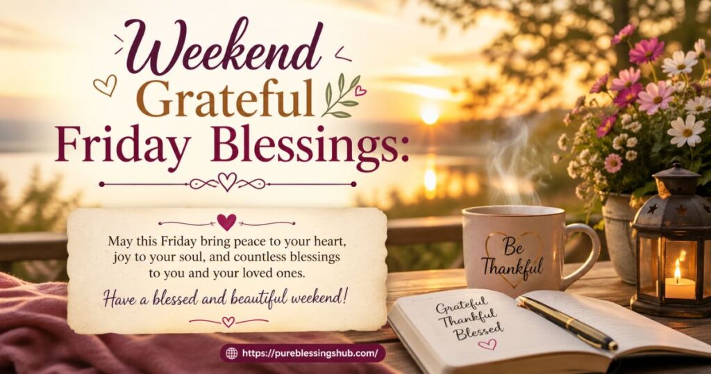 Weekend Grateful Friday Blessings