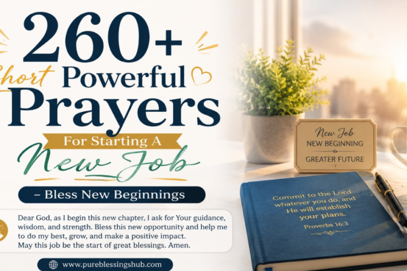 260+Short Powerful Prayers For Starting A New Job – Bless New Beginnings