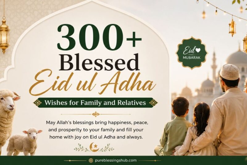 300+ Blessed Eid ul Adha Wishes for Family and Relatives