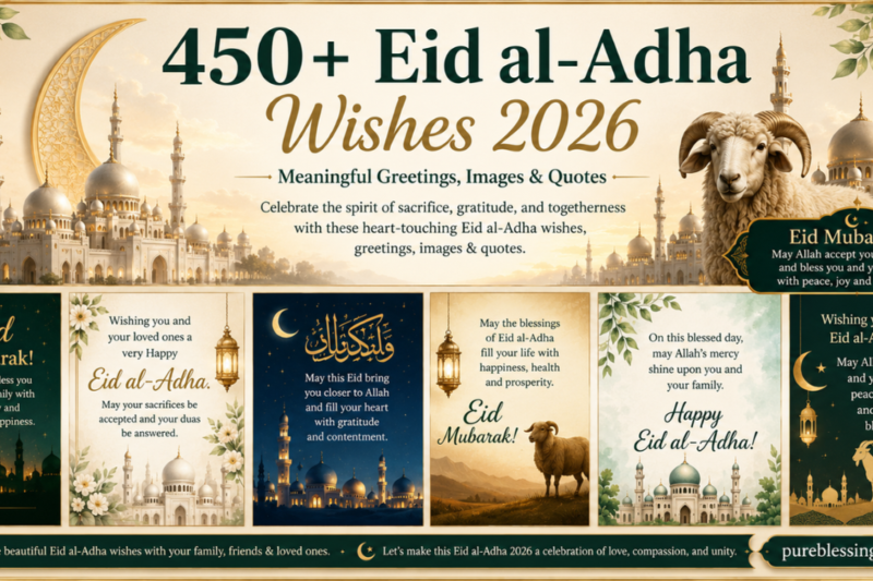 450+Eid al-Adha Wishes 2026 Meaningful Greetings, Images & Quotes