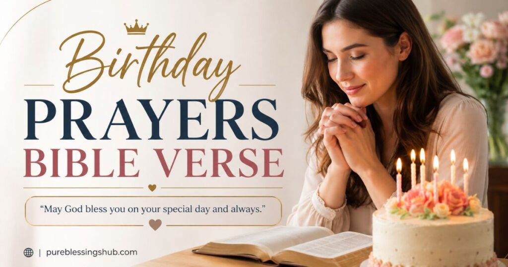 Birthday Prayers Bible Verse