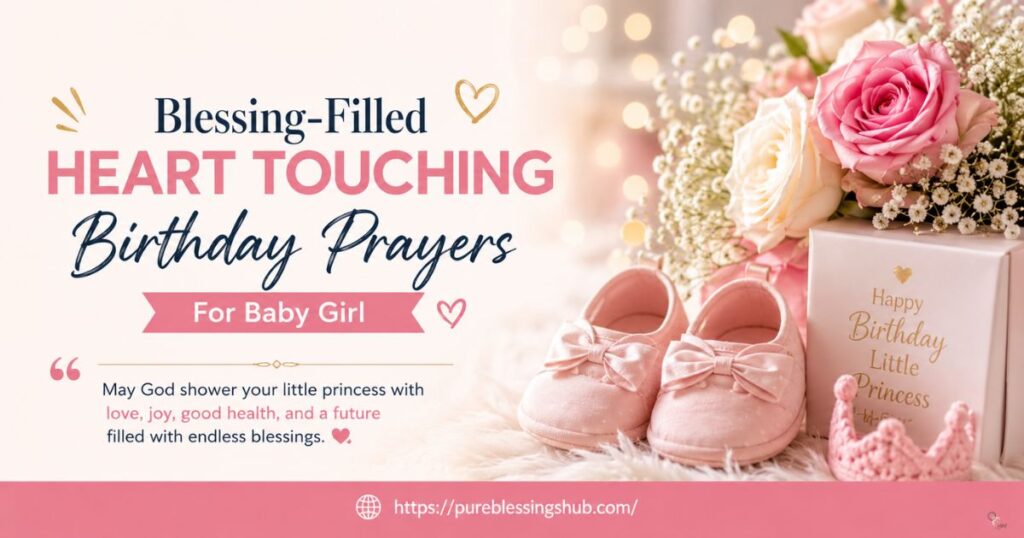 Blessing-Filled Heart Touching Birthday Prayers for Baby Girl