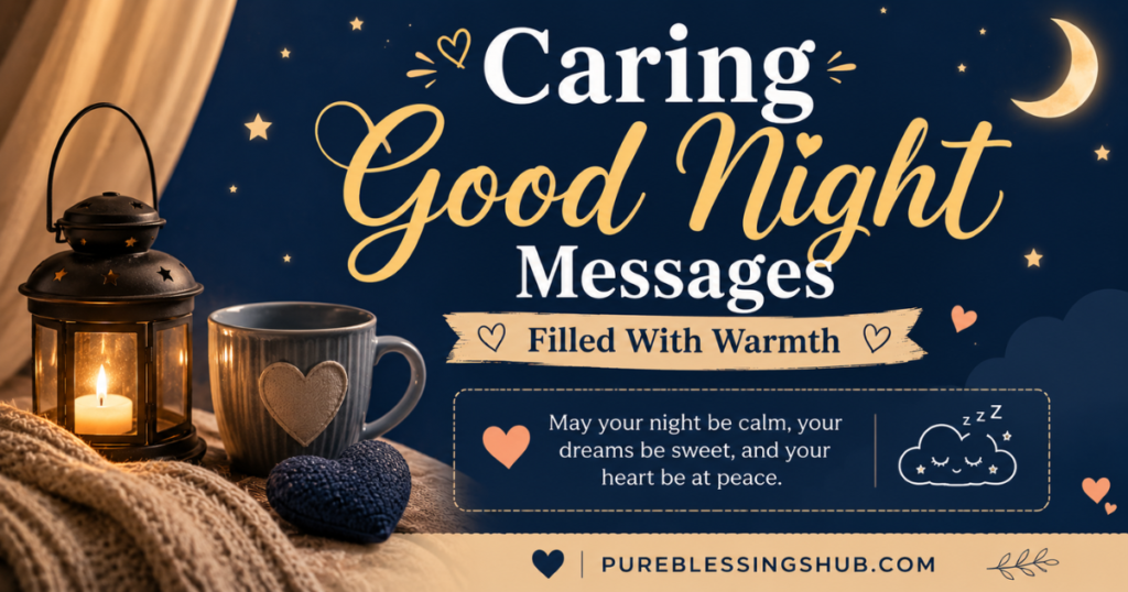 Caring Good Night Messages Filled With Warmth