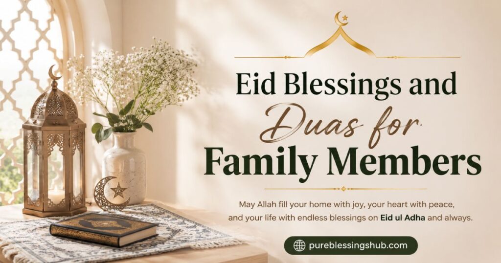 Eid Blessings and Duas for Family Members