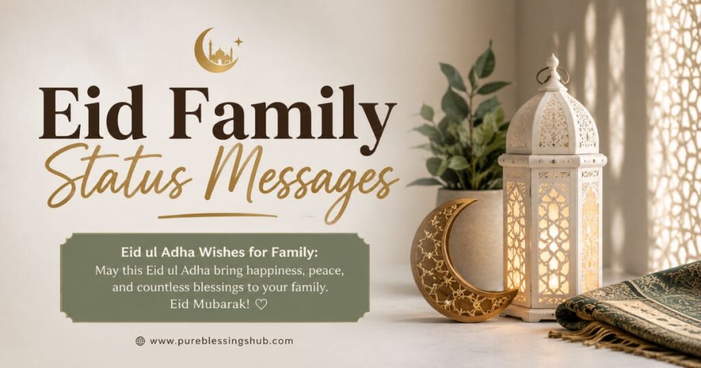 Eid Family Status Messages