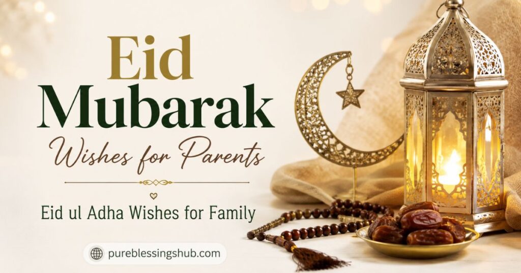 Eid Mubarak Wishes for Parents