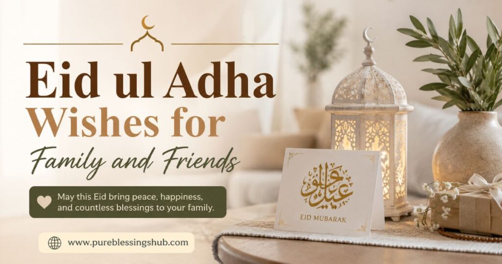 Eid ul Adha Wishes for Family and Friends