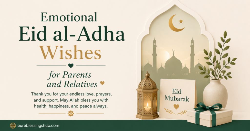 Emotional Eid Wishes for Parents and Relatives