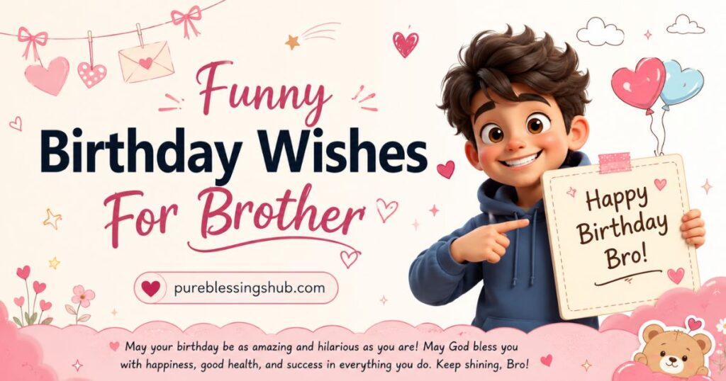 Funny Birthday Wishes For Brother