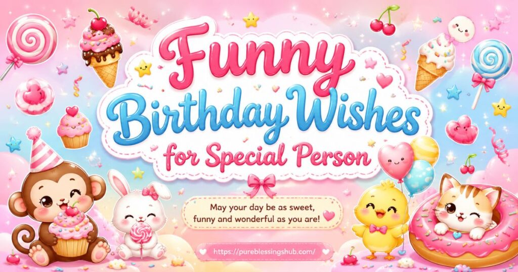 Funny Birthday Wishes for Special Person