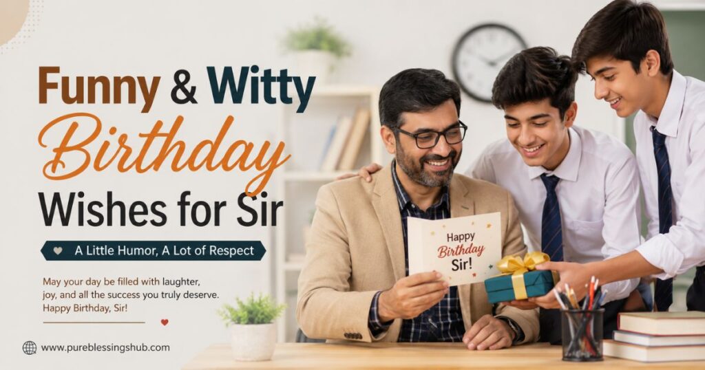 Funny & Witty Birthday Wishes for Sir