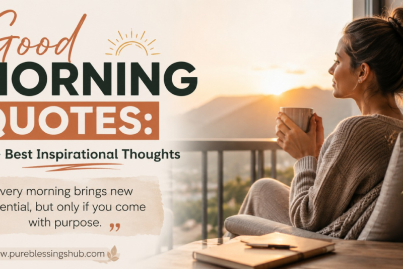 Good Morning Quotes: 100+ Best Inspirational Thoughts