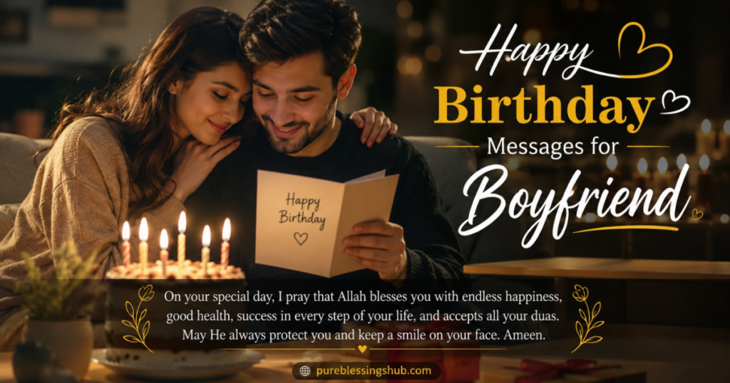 Happy Birthday Messages for Boyfriend