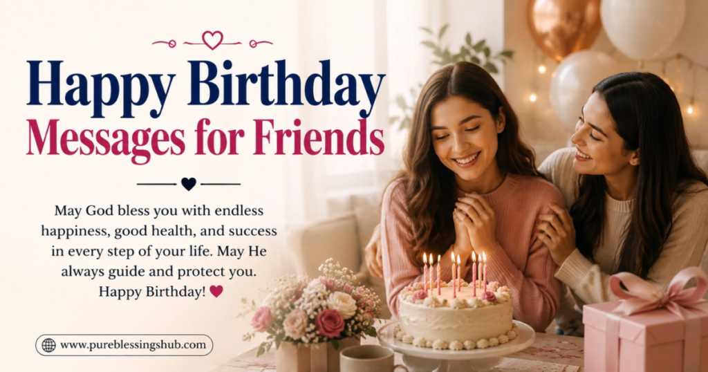 Happy Birthday Messages for Friends