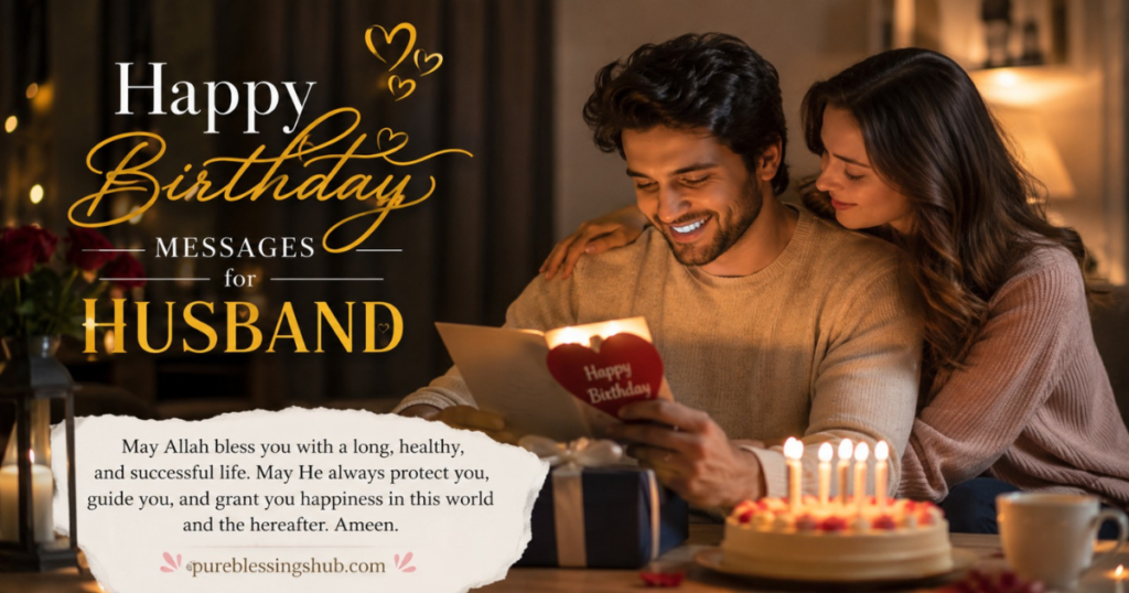 Happy Birthday Messages for Husband