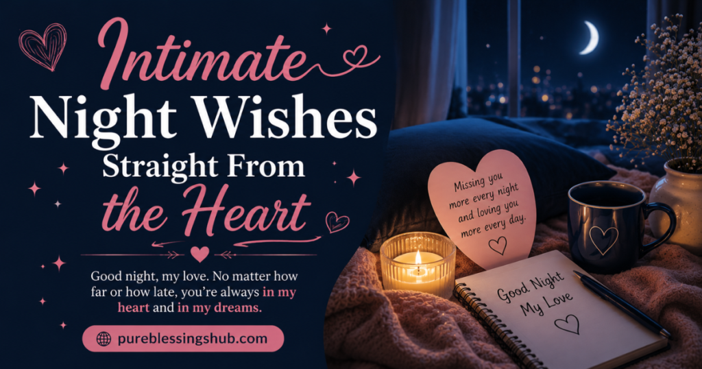 Intimate Night Wishes Straight From the Heart