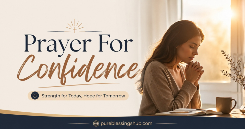 Prayer For Confidence