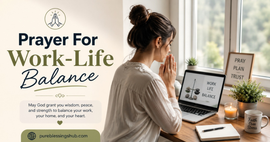 Prayer For Work-Life Balance