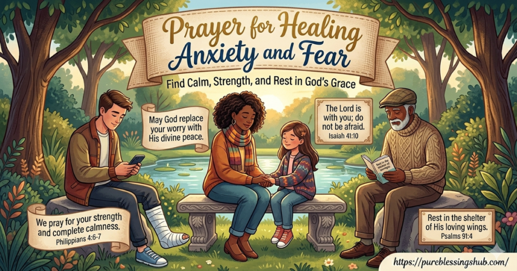 Prayer for Healing Anxiety and Fear