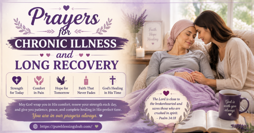 Prayers for Chronic Illness and Long Recovery
