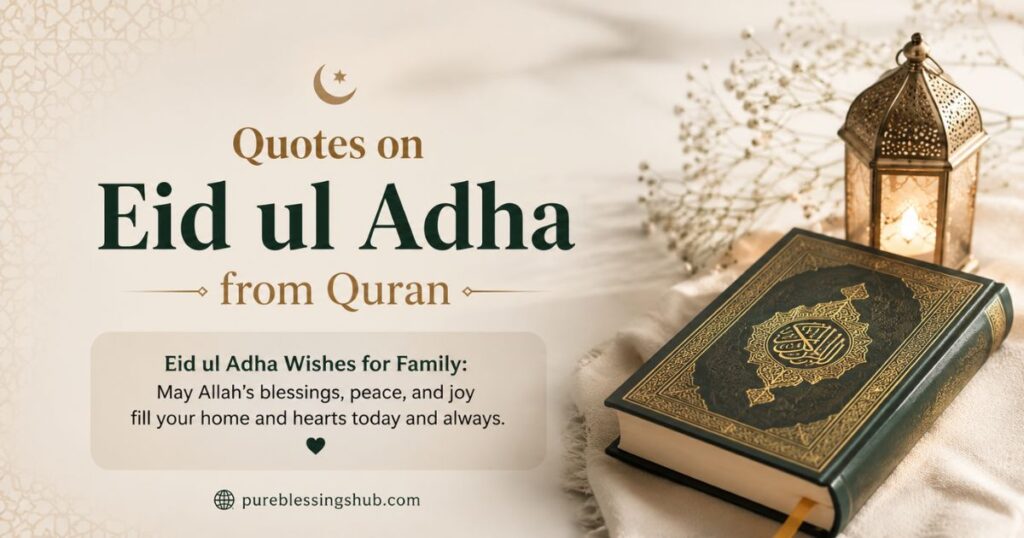 Quotes on Eid ul Adha from Quran