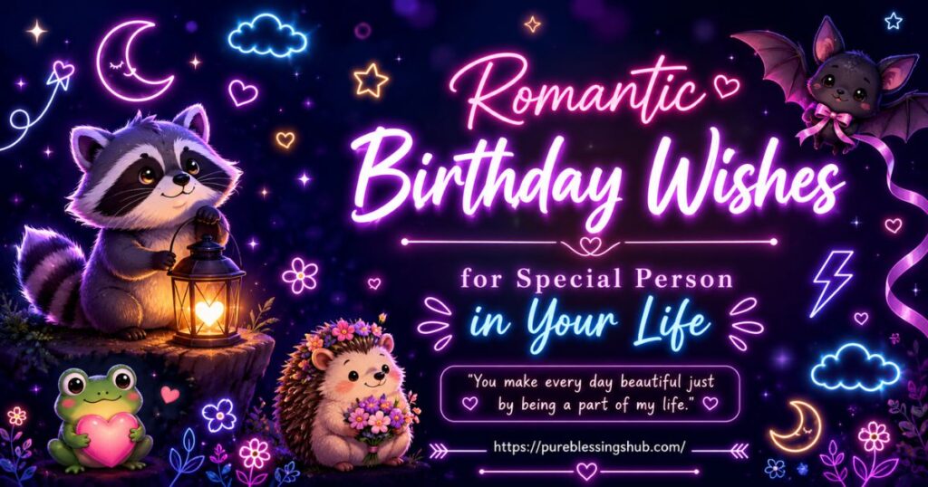 Romantic Birthday Wishes for Special Person in Your Life