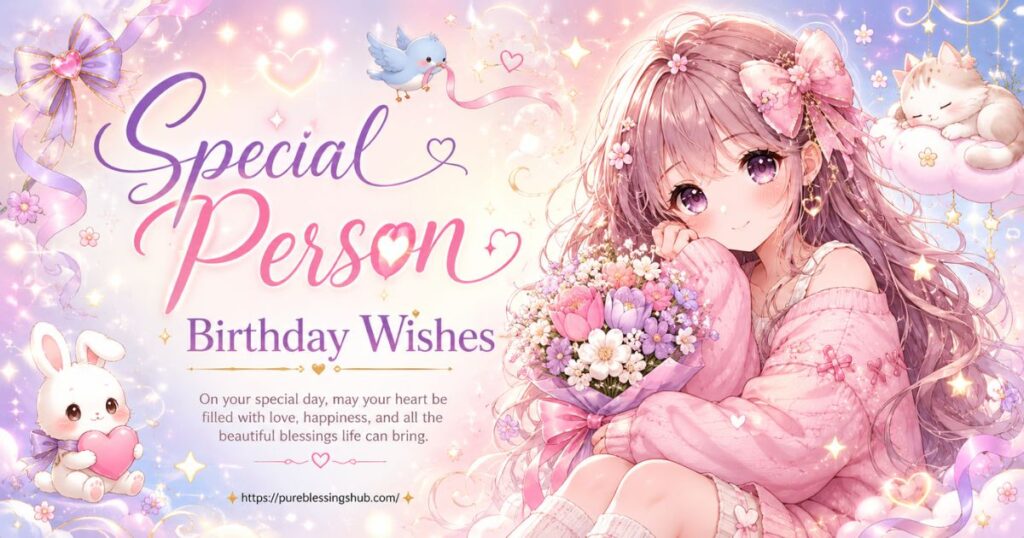 Special Person Birthday Wishes