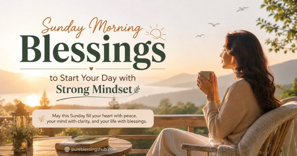 Sunday Morning Blessings to Start Your Day with Strong Mindset