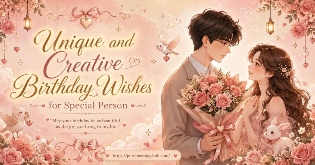 Unique and Creative Birthday Wishes for Special Person