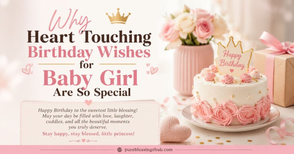 Why Heart Touching Birthday Wishes for Baby Girl Are So Special