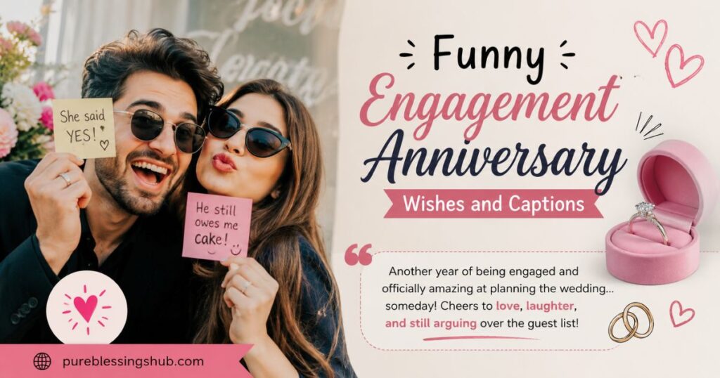funny-engagement-anniversary-wishes-and-captions