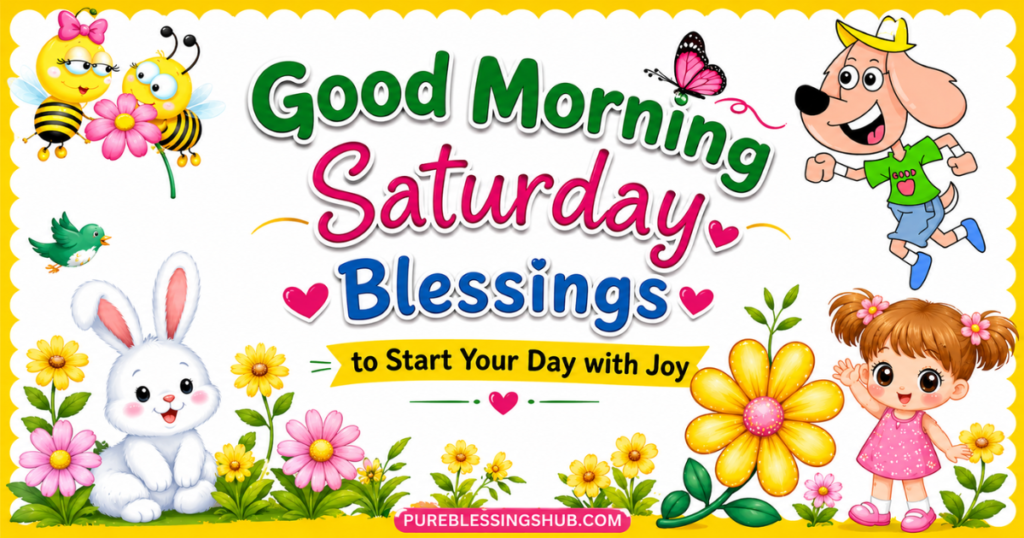 Good Morning Saturday Blessings to Start Your Day with Joy