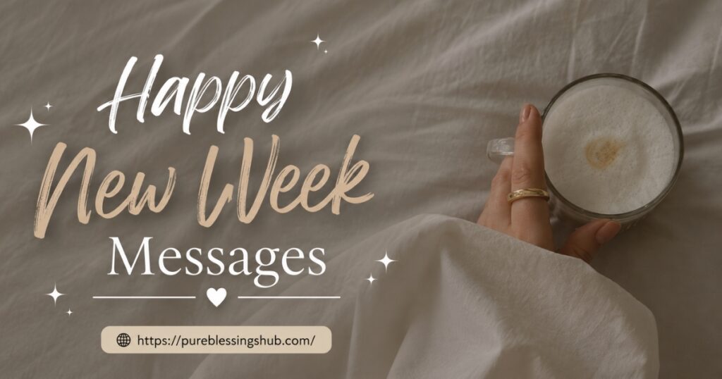 Happy New Week Messages