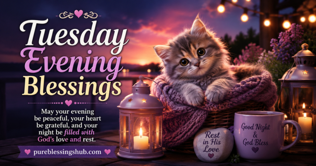 Tuesday Evening Blessings